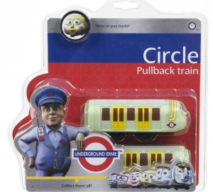 Underground Ernie Pull Back Circle Train